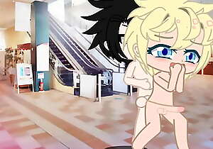 Sasuke e Naruto Fudendo Gostoso Em Público Bantam Shopping e aparece Midoriya e Todoroki Fudendo Bantam Cu Muito Anal Gozado