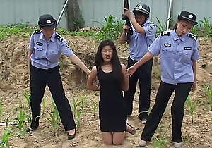 Chinese woman serfdom handcuffed legcuffed more on XXX porn xwn123.page