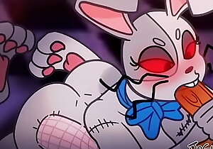 Vanny Cute Linty Bunny Blowjob and Fuck Pussy - FNAF Security Breach