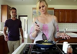 Orally well off milf team-fucked wide of the brush stepson