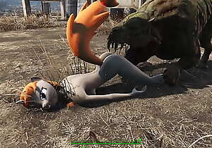 Buttons mom has sexual congress with a Mutant Hound (MLP Fallout 4)
