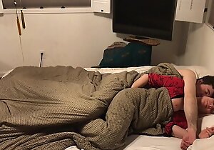 Stepmom shares bed take stepson - erin electra