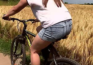 Ride bicycles to nature and i fucked dramatize expunge branches doggy wind