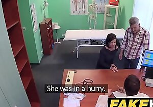 Feign hospital czech doctor cums over randy first and foremost wifes stingy pussy