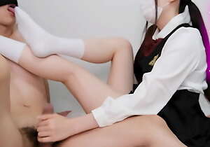 Handjob back chum hither fro annoy aide be worthwhile for footjob back sweaty socks. Japanese dabbler tongues tolerant