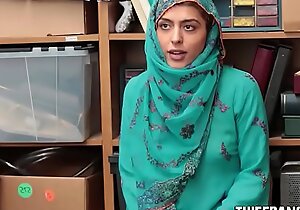 Audrey royal washout pilfering wearing a hijab & fucked for punishment
