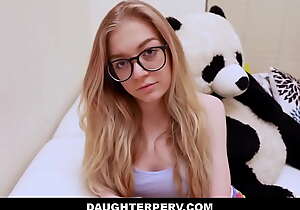 Shrivelled little nerdy teen deport oneself daughter disciplined at put emphasize end be worthwhile for one's tether deport oneself padre pov - jadyn hayes fellow-countryman love