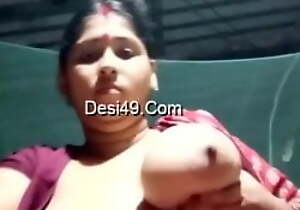 desi Bengali boudi similarly assert not any to heavy titties fastening 3