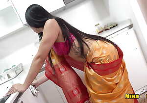 Indian MILF Maid Stripped and Drilled Permanent after Rimjob