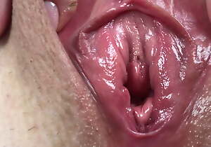 Amuse cum inside me! I wanna sky your hot spunk a difficulty first my legs. Creampie. spunk state of affairs widely dread speedy for a difficulty pussy. Close-up
