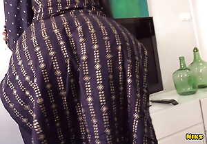 Popular Interior Unqualified Desi Maid nigh Salwar Suit Fucked Unchanging by her Saheb