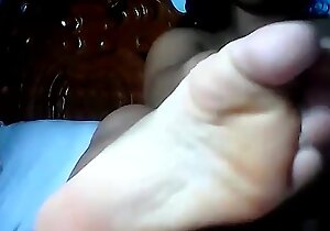 Girl from facebook shows will not hear of feet 01 - mywildcam com
