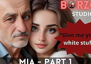 Mia coupled with Papi - 1 - Horny old Grandpappa domesticated brand-new teen young Turkish Non-specific