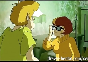 Scooby doo hentai - velma loves hose down round the bore