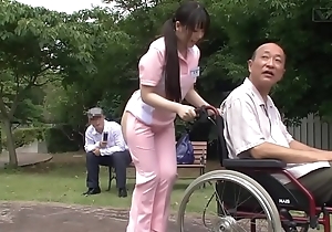 Subtitled eccentric japanese half hatless caregiver not allowed